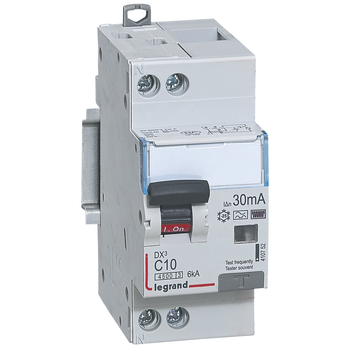 Disjoncteur différentiel Legrand DX³ 4500 référence 410752