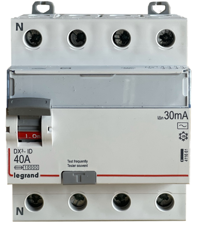 Legrand — interrupteur différentiel 40 A, 30 mA