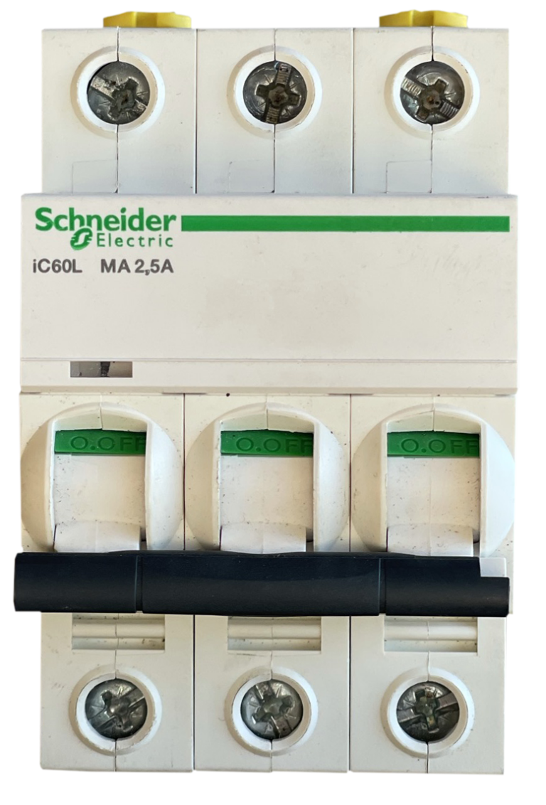 Schneider Electric — disjoncteur tripolaire