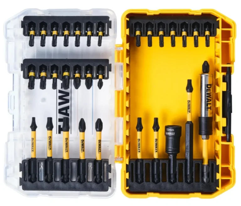 Coffret DeWalt FLEXTORQ DT70747T avec embouts courts et longs