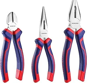 WORKPRO ASIN B0C6SQMMM9 — Jeu de trois pinces pour bricoler